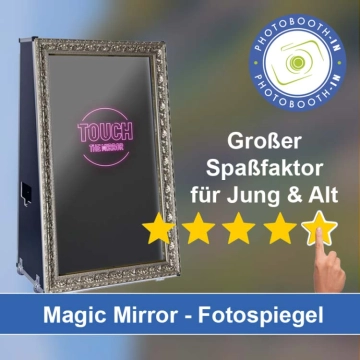 In Hanstedt (Nordheide) einen Magic Mirror Fotospiegel mieten