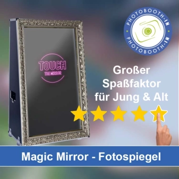 In Harburg (Schwaben) einen Magic Mirror Fotospiegel mieten