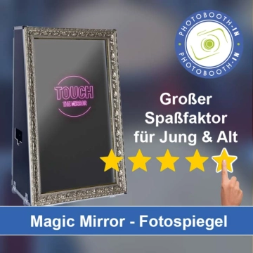 In Harpstedt einen Magic Mirror Fotospiegel mieten