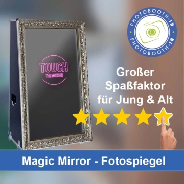 In Harsefeld einen Magic Mirror Fotospiegel mieten