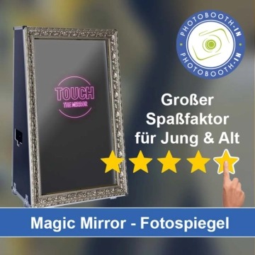 In Hartenstein (Sachsen) einen Magic Mirror Fotospiegel mieten