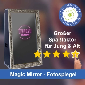 In Harthausen einen Magic Mirror Fotospiegel mieten