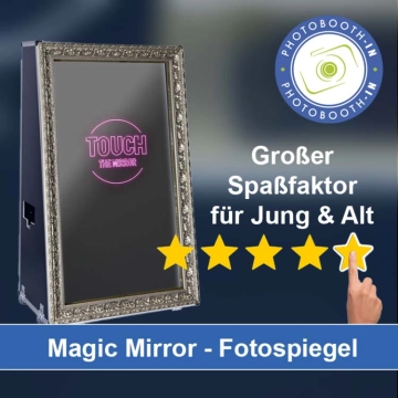 In Hasbergen einen Magic Mirror Fotospiegel mieten