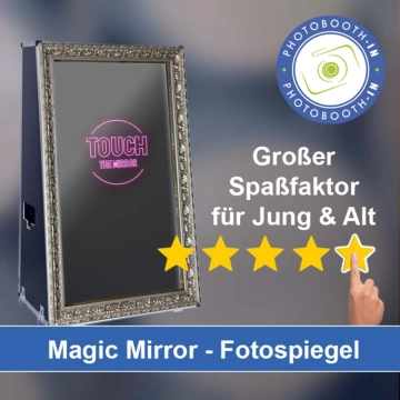 In Haslach im Kinzigtal einen Magic Mirror Fotospiegel mieten