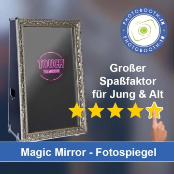 In Haßmersheim einen Magic Mirror Fotospiegel mieten