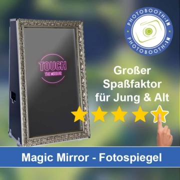 In Hattersheim am Main einen Magic Mirror Fotospiegel mieten