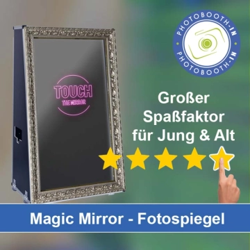 In Hausen bei Forchheim einen Magic Mirror Fotospiegel mieten