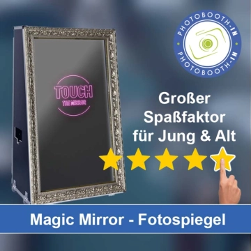 In Havelberg einen Magic Mirror Fotospiegel mieten