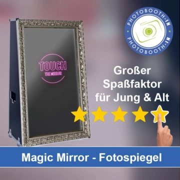 In Havelsee einen Magic Mirror Fotospiegel mieten