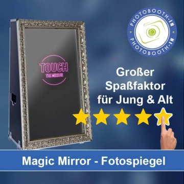 In Hebertsfelden einen Magic Mirror Fotospiegel mieten