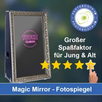 In Heddesheim einen Magic Mirror Fotospiegel mieten