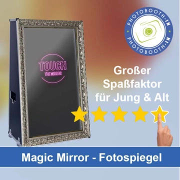 In Heideck einen Magic Mirror Fotospiegel mieten