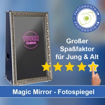 In Heiden (Münsterland) einen Magic Mirror Fotospiegel mieten