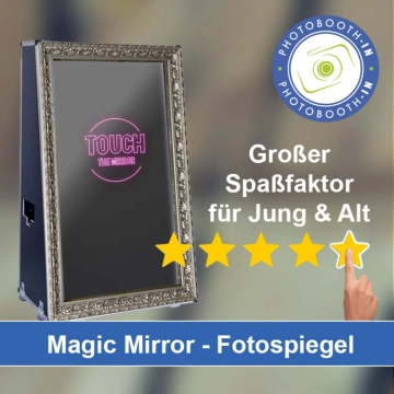 In Heidenau einen Magic Mirror Fotospiegel mieten
