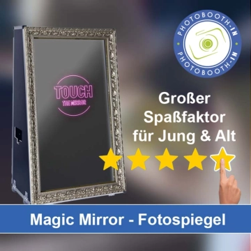 In Heidenheim an der Brenz einen Magic Mirror Fotospiegel mieten