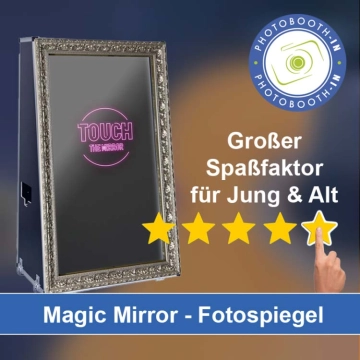 In Heiligenberg einen Magic Mirror Fotospiegel mieten