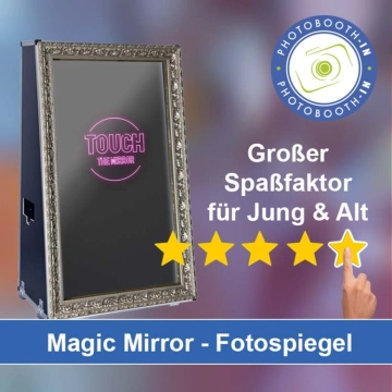 In Heiligenhafen einen Magic Mirror Fotospiegel mieten