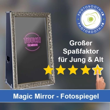 In Heiligenhaus einen Magic Mirror Fotospiegel mieten