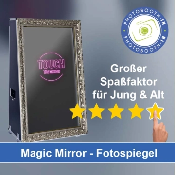 In Heimbach (Eifel) einen Magic Mirror Fotospiegel mieten
