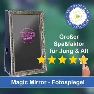 In Heimsheim einen Magic Mirror Fotospiegel mieten
