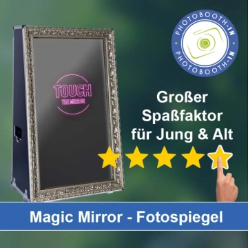 In Heiningen (Kreis Göppingen) einen Magic Mirror Fotospiegel mieten
