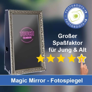 In Heitersheim einen Magic Mirror Fotospiegel mieten