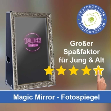 In Heldburg einen Magic Mirror Fotospiegel mieten