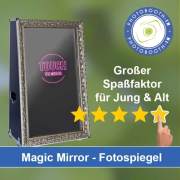 In Hellenthal einen Magic Mirror Fotospiegel mieten