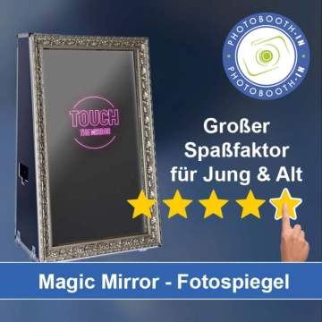 In Helmstadt-Bargen einen Magic Mirror Fotospiegel mieten