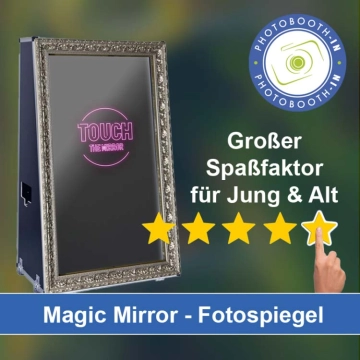 In Hemau einen Magic Mirror Fotospiegel mieten