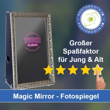 In Hemer einen Magic Mirror Fotospiegel mieten