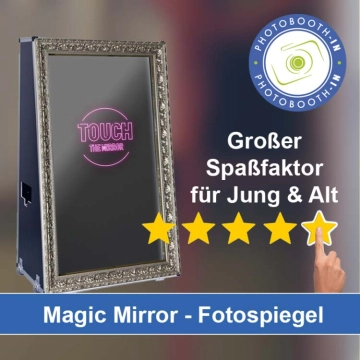 In Hemmingen (Württemberg) einen Magic Mirror Fotospiegel mieten