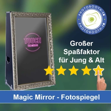 In Hennef (Sieg) einen Magic Mirror Fotospiegel mieten