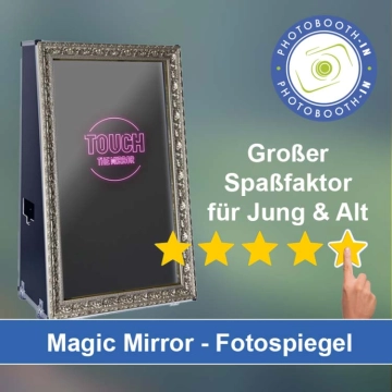 In Hennigsdorf einen Magic Mirror Fotospiegel mieten