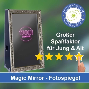 In Heppenheim einen Magic Mirror Fotospiegel mieten