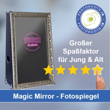 In Herbertingen einen Magic Mirror Fotospiegel mieten