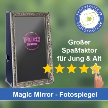 In Herbolzheim einen Magic Mirror Fotospiegel mieten