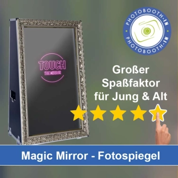 In Herborn einen Magic Mirror Fotospiegel mieten