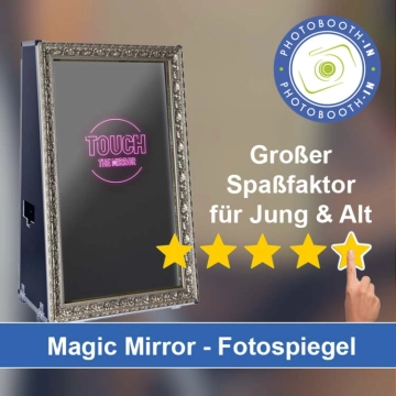 In Herdecke an der Ruhr einen Magic Mirror Fotospiegel mieten