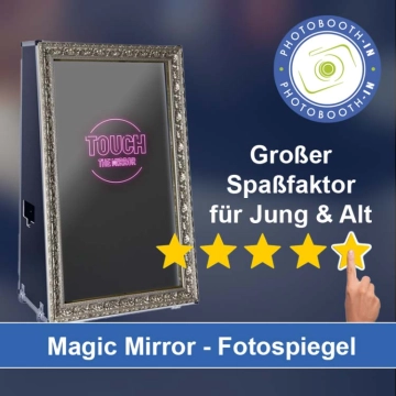 In Herdwangen-Schönach einen Magic Mirror Fotospiegel mieten