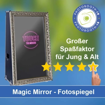 In Heringsdorf-Ostseebad einen Magic Mirror Fotospiegel mieten