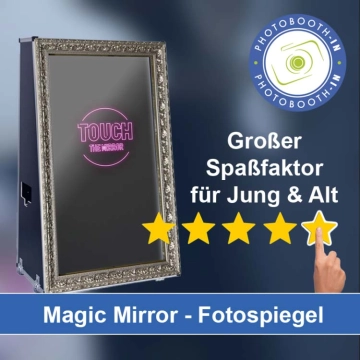 In Hermsdorf einen Magic Mirror Fotospiegel mieten