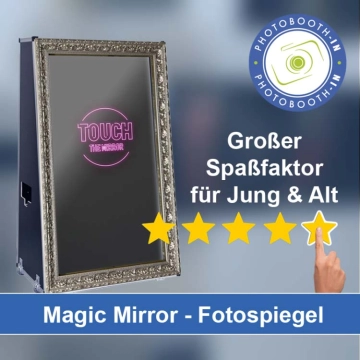 In Heroldsbach einen Magic Mirror Fotospiegel mieten