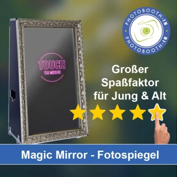 In Herrenberg einen Magic Mirror Fotospiegel mieten
