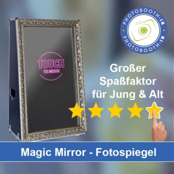 In Herrsching am Ammersee einen Magic Mirror Fotospiegel mieten