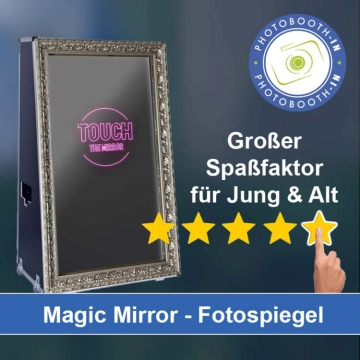 In Herzberg (Elster) einen Magic Mirror Fotospiegel mieten