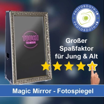 In Hesel einen Magic Mirror Fotospiegel mieten