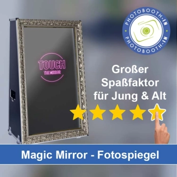 In Hessisch Oldendorf einen Magic Mirror Fotospiegel mieten