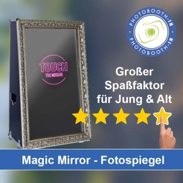 In Hettstedt einen Magic Mirror Fotospiegel mieten