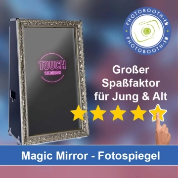 In Heubach (Württemberg) einen Magic Mirror Fotospiegel mieten